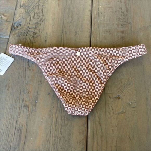 Free People Geo Cheeky Bikini Bottom Sz XS NWT - Picture 4 of 5